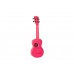 KALA WATERMAN FLUORESCENT PINK SOPRANO UKULELE Укулеле