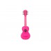 KALA WATERMAN FLUORESCENT PINK SOPRANO UKULELE Укулеле