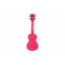 KALA WATERMAN FLUORESCENT PINK SOPRANO UKULELE Укулеле