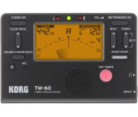 KORG TM-60-BK Тюнер-метроном