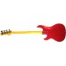 G&L SB2 FOUR STRINGS (Candy Apple Red, maple, 3-ply tortoise shell) №CLF51001 Бас-гитара