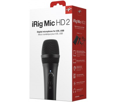 IK MULTIMEDIA iRig Mic HD 2 Микрофон конденсаторный iOS и Android