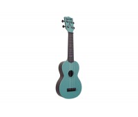 KALA WATERMAN GITD BLUE SOPRANO UKULELE Укулеле