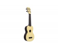 KALA WATERMAN GITD YELLOW SOPRANO UKULELE Укулеле