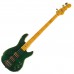 G&L L2000 FOUR STRINGS (Clear Forest Green, maple) №CLF45542 Бас-гитара