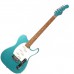 G&L ASAT Z3 (Emerald Blue, rosewood, 3-ply Pearl). №CLF51011 Электрогитара