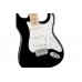 SQUIER by FENDER AFFINITY SERIES STRATOCASTER MN BLACK Электрогитара