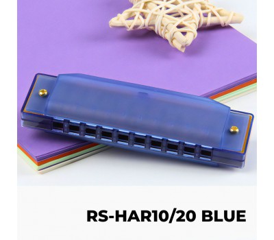 ROCKSTAR RS-HAR10/20 BLUE Губная гармошка диатоническая
