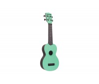 KALA WATERMAN SEAFOAM GREEN MATTE SOPRANO UKULELE Укулеле