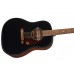 GRETSCH DELTOLUXE DREADNOUGHT BLACK Гитара электроакустическая