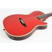 GODIN 035946 - Multiac Steel Duet Ambiance Red HG with Bag Электрогитара
