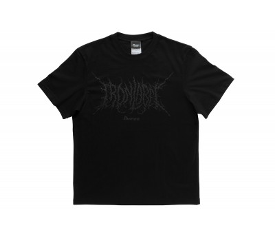 IBANEZ IBAT011XXL T-Shirt Iron Label Black XXL Size Футболка
