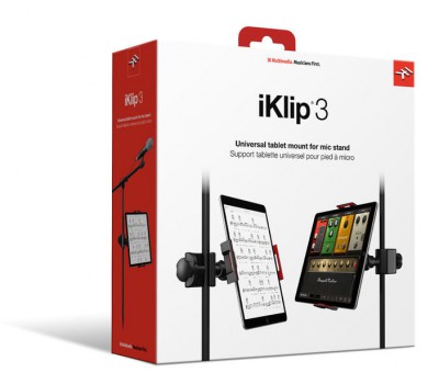 IK MULTIMEDIA iKlip 3 Адаптер-держатель для установки планшета на микрофонную стойку