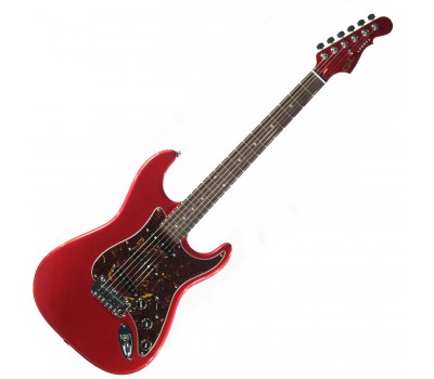 G&L LEGACY (Candy Apple Red, rosewood, 3-ply Tortoise Shell). №CLF50961 Электрогитара