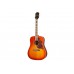 EPIPHONE HUMMINGBIRD AGED CHERRY SUNBURST GLOSS Гитара электроакустическая