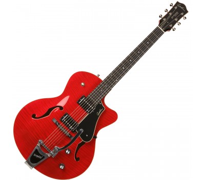 GODIN 035182 - 5th Avenue Uptown Tr Red GT w/Bigsby with TRIC Электрогитара