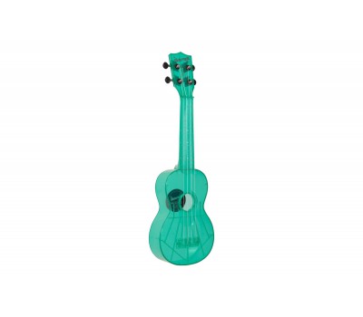 KALA WATERMAN FLUORESCENT BLUE SOPRANO UKULELE Укулеле