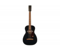 GRETSCH DELTOLUXE PARLOR BLACK Гитара электроакустическая