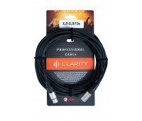 CLARITY XLR-XLR/15m Готовый кабель XLR-XLR