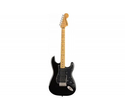 SQUIER by FENDER CLASSIC VIBE '70s STRATOCASTER HSS MN BLACK Электрогитара