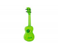 KALA WATERMAN FLUORESCENT GREEN SOPRANO UKULELE Укулеле