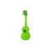 KALA WATERMAN FLUORESCENT GREEN SOPRANO UKULELE Укулеле