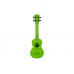 KALA WATERMAN FLUORESCENT GREEN SOPRANO UKULELE Укулеле