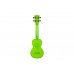 KALA WATERMAN FLUORESCENT GREEN SOPRANO UKULELE Укулеле