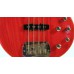 G&L MJ-4 (Clear Red, rosewood) №CLF067650 Бас-гитара