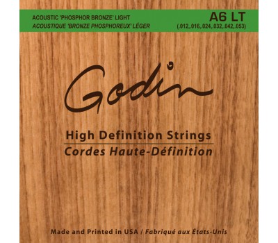 GODIN 008995 A6 LT - Acoustic Guitar LT Phos Bronze Струны для акустической гитары