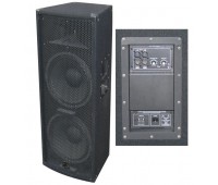 Активная акустическая система City Sound CS-212A 2x12"+1", 500/1000 Вт, 4 Ом