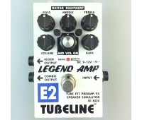 TUBELINE E2 Preamp Педаль эффектов - преамп гитарный, эмулятор ENGL