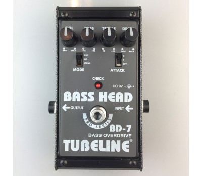 TUBELINE BASS HEAD BD-7 Педаль эффектов - овердрайв для бас-гитары