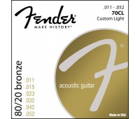 FENDER 70CL Струны для акустических гитар