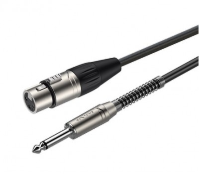 Готовый микрофонный кабель Roxtone SMXJ210L3, 2x0.22 кв.мм, вн.диаметр 6 мм, 3 м