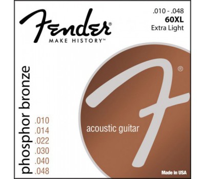FENDER 60XL Струны для акустических гитар