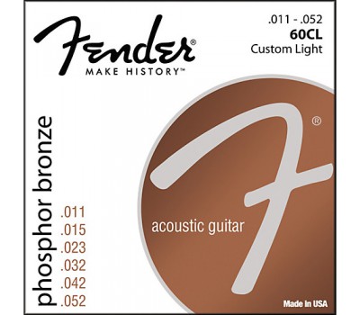 FENDER 60CL Струны для акустических гитар