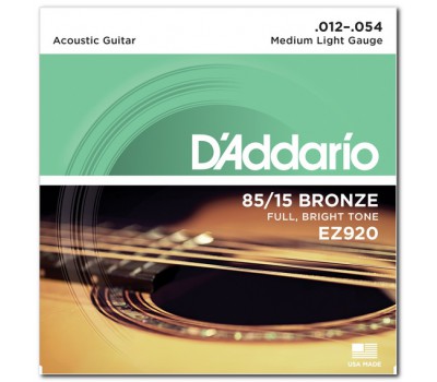 D'ADDARIO EZ920 Струны для акустической гитары