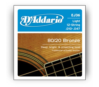 D'ADDARIO EJ36 Струны для акустической гитары