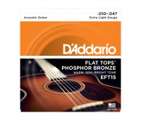 D'ADDARIO EFT15 Струны для акустической гитары