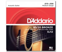 D'ADDARIO EJ12 Струны для акустической гитары