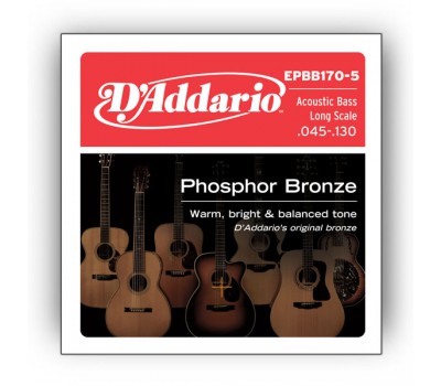 D'ADDARIO EPBB170-5 Струны для бас-гитары